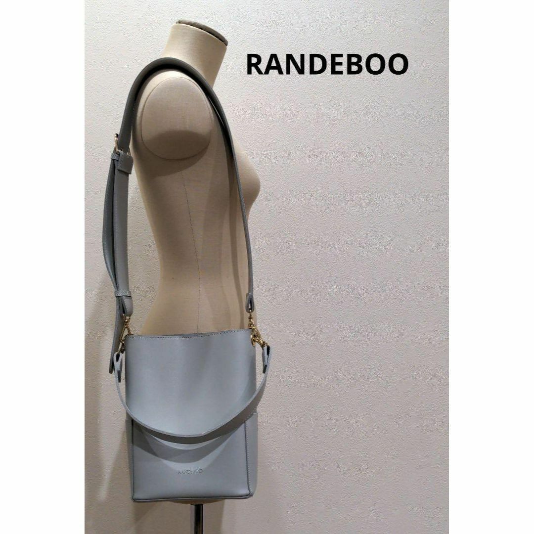 RANDEBOO Petit bucket bag ライトグレー