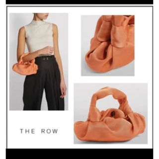 ザロウ(THE ROW)のThe row ascot two シルクバック　アプリコット(ハンドバッグ)