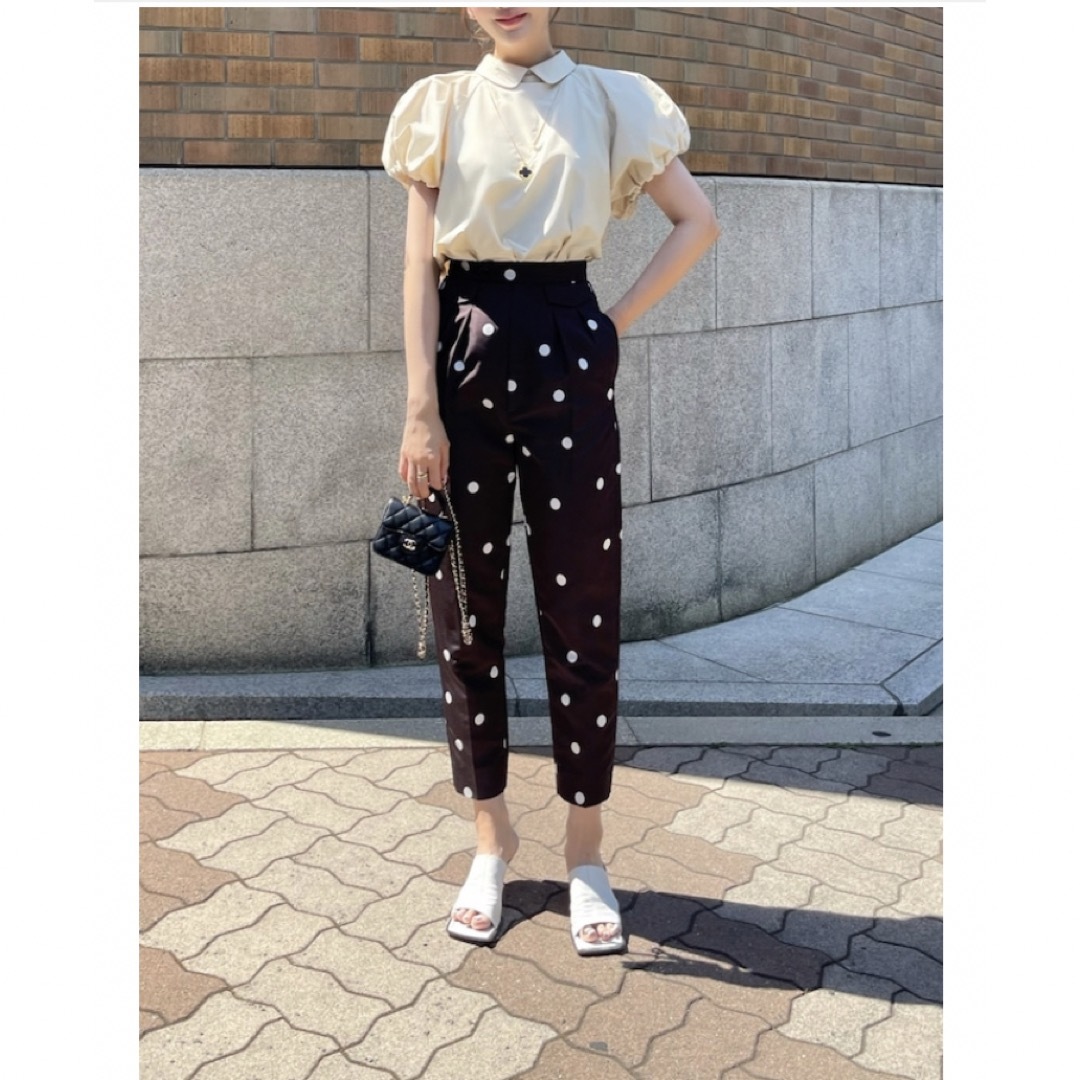 プレゼント サプライズ ヘヨン キャロットパンツ ドット柄