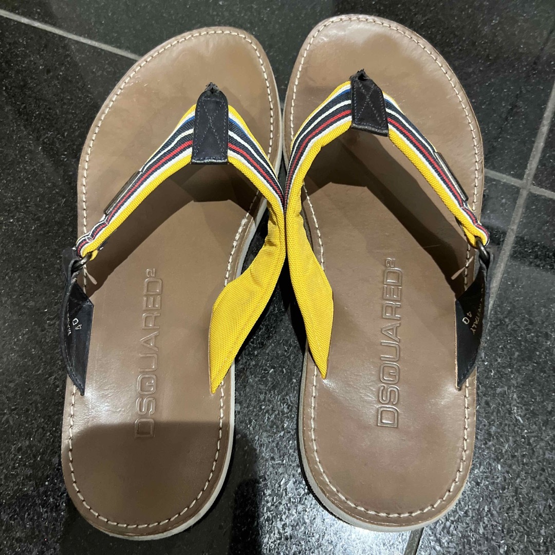 Dsquared2ビーチサンダル 40 ‼️ | vppupin.rs