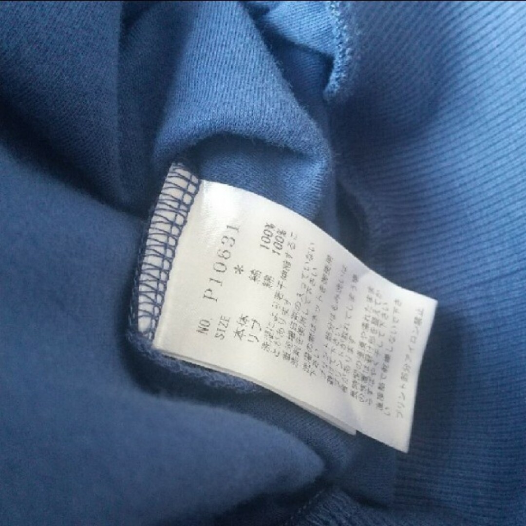 AS KNOW AS PINKY(アズノゥアズピンキー)のTシャツ ブルー レディースのトップス(Tシャツ(半袖/袖なし))の商品写真
