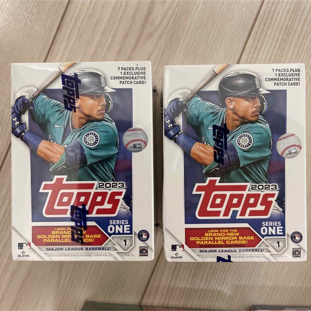 topps  ベースボールカード　まとめ売り　6ボックス　未開封