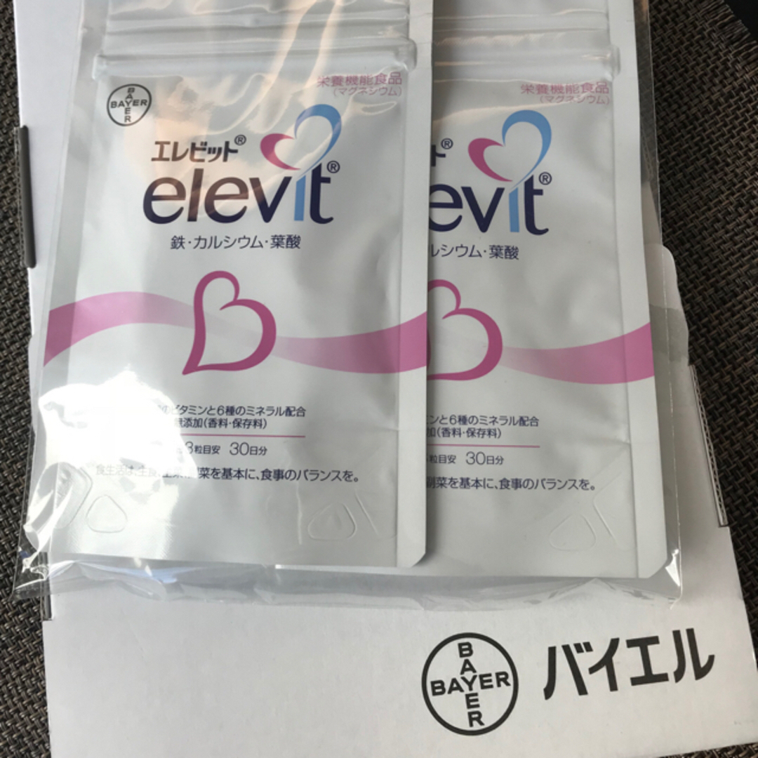 Bayer(バイエル)のエレビット4袋　新品未開封 キッズ/ベビー/マタニティのキッズ/ベビー/マタニティ その他(その他)の商品写真