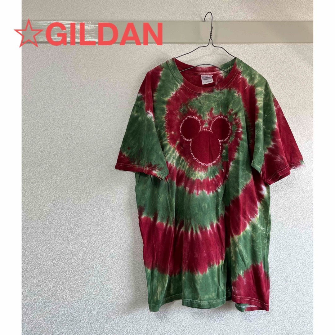 GILDAN(ギルタン)のGILDAN  ギルダン　半袖Tシャツ　カットソー　タイダイ染め　 メンズのトップス(Tシャツ/カットソー(半袖/袖なし))の商品写真