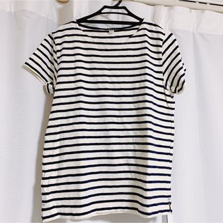 ユニクロ(UNIQLO)のボーダーTシャツ(Tシャツ(半袖/袖なし))