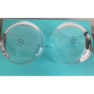 ティファニー サムプリントグラス 新品 未使用 ペアグラス