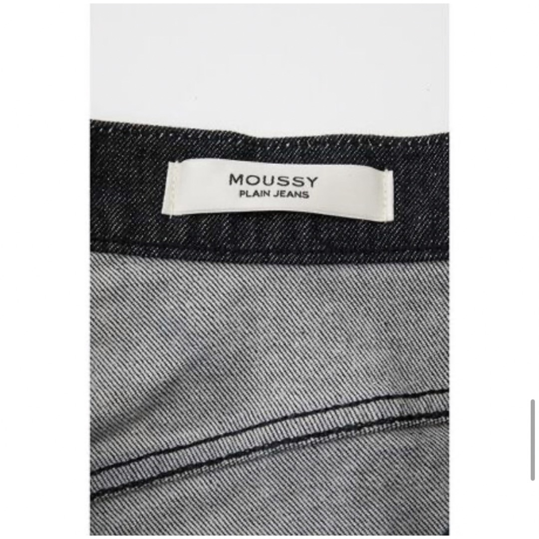 moussy(マウジー)のPLAIN JEANS BLK STRAIGHT レディースのパンツ(デニム/ジーンズ)の商品写真