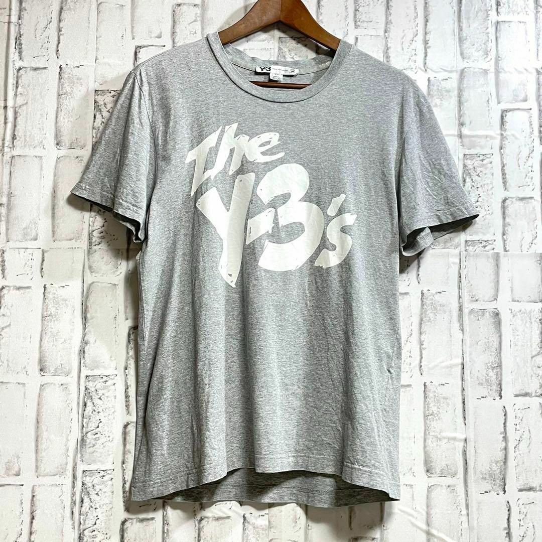 Y-3 ワイスリー バックロゴプリントシャツ M tnk.skr.jp