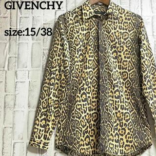 GIVENCHYジバンシィ　ティッシ期　レオパードプリントシャツ　ヒョウ柄