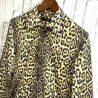 GIVENCHYジバンシィ ティッシ期 レオパードプリントシャツ