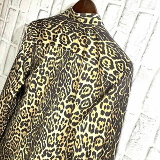 GIVENCHYジバンシィ ティッシ期 レオパードプリントシャツ ヒョウ柄