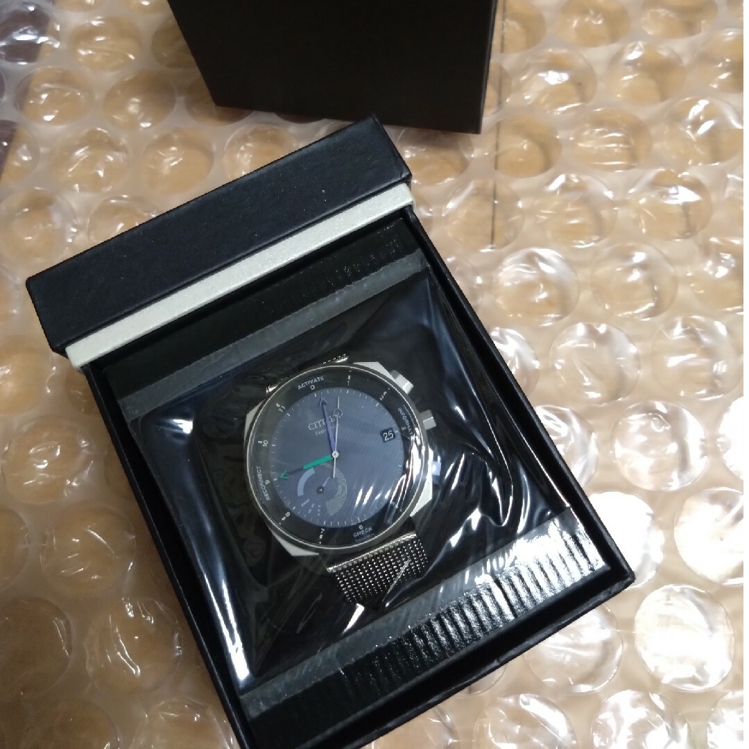 Eco-Drive Riiiver BZ7000-60L メンズ シルバー