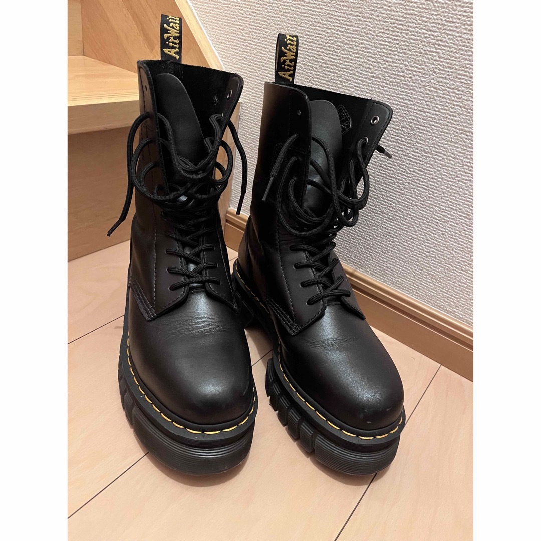 Dr.martens 厚底 UK6 26.5cm AUDRICK ブラック 美品