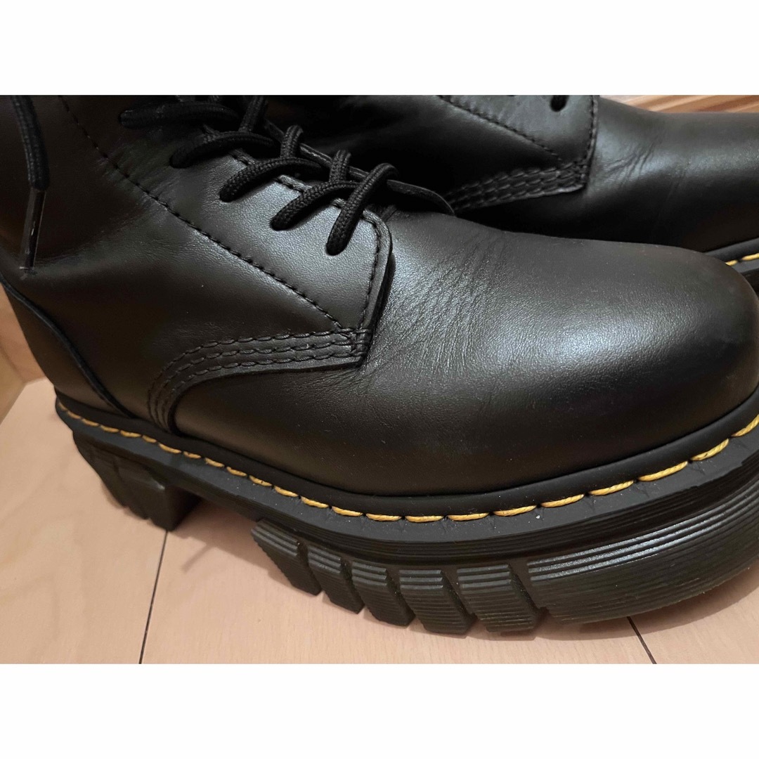 Dr.Martens - Dr.martens 厚底 UK6 26.5cm AUDRICK ブラック 美品の
