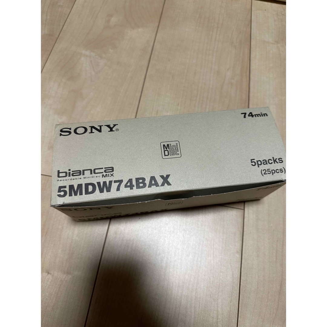 SONY(ソニー)のsony 録音用ミニディスク スマホ/家電/カメラのオーディオ機器(その他)の商品写真