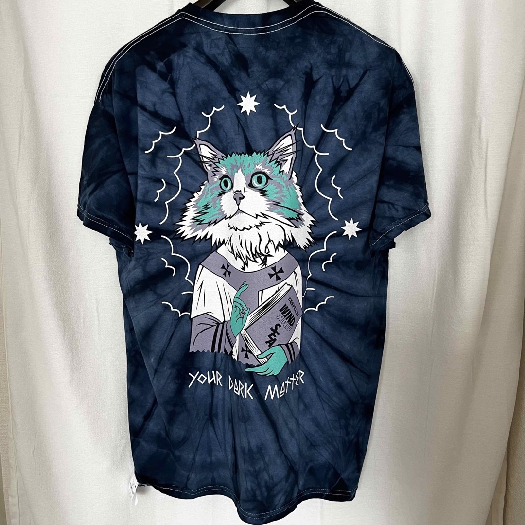 XL】KOICHIRO TAKAGI X WDS CAT TEE / NAVY XL】KOICHIRO TAKAGI X WDS CAT TEE / NAVY