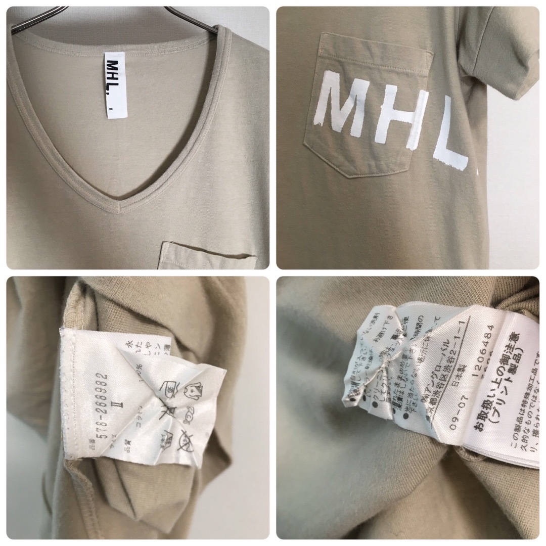 MHL.(エムエイチエル)のMARGARET HOWELL マーガレットハウエル カットソー レディースのトップス(カットソー(半袖/袖なし))の商品写真