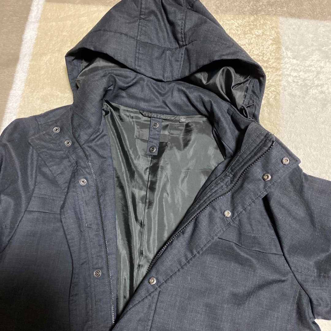 UNIQLO(ユニクロ)のユニクロ　メンズコート　L メンズのジャケット/アウター(その他)の商品写真