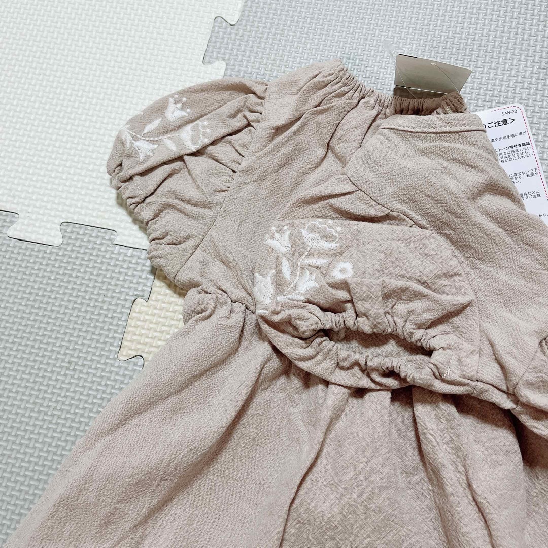 しまむら(シマムラ)の新品　しまむら　juo  ワンピース　2枚セット　80サイズ キッズ/ベビー/マタニティのベビー服(~85cm)(ワンピース)の商品写真