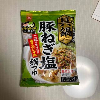 キッコーマン(キッコーマン)のキッコーマン　具鍋　豚ねぎ塩　鍋つゆ　(レトルト食品)