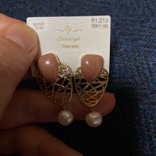 ハンドメイド　ピアス(ピアス)