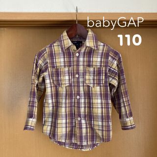 ベビーギャップ(babyGAP)のbabyGAP 長袖シャツ 110(ブラウス)