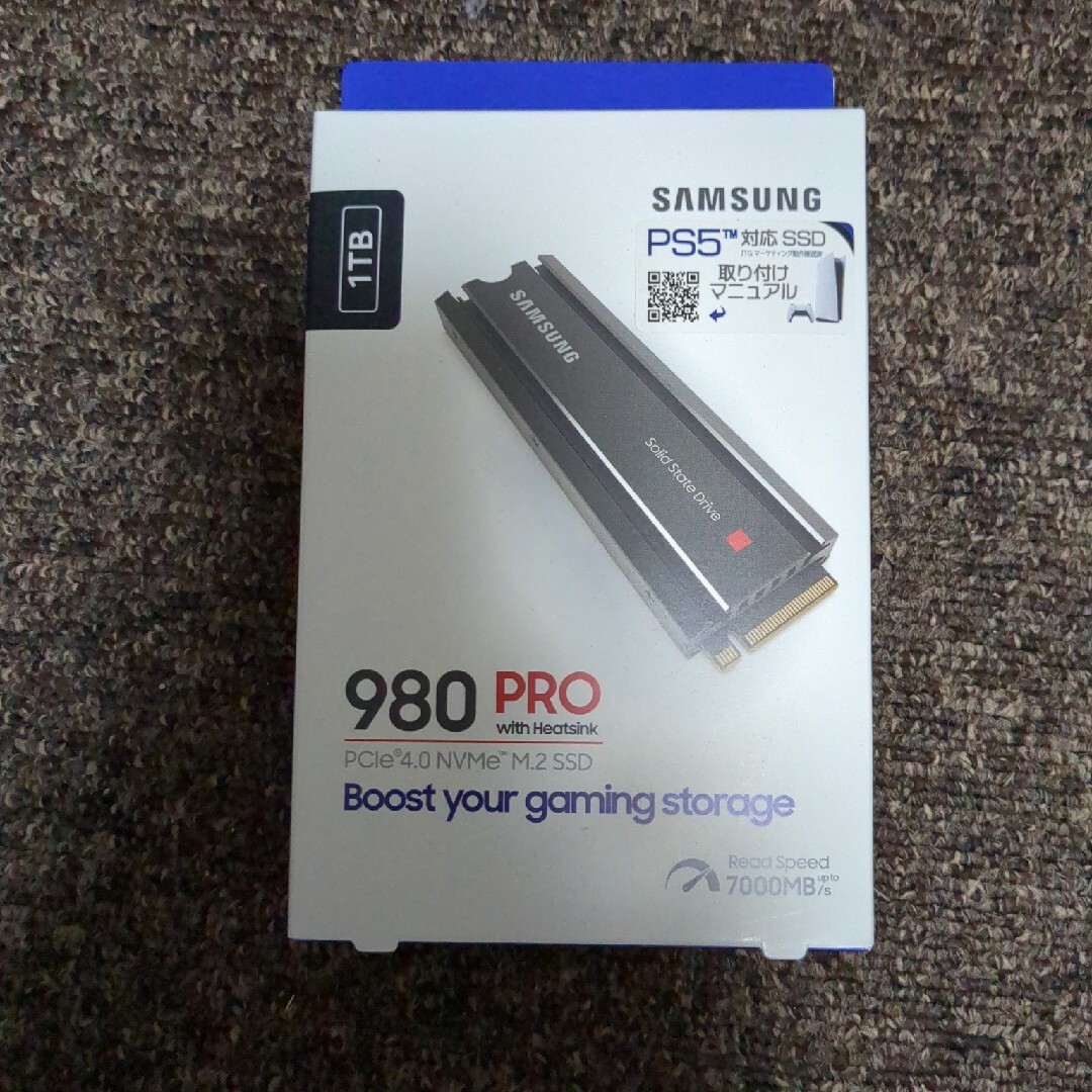 日本サムスン Samsung 980 PRO ヒートシンクモデル 1TB PS5 | フリマアプリ ラクマ
