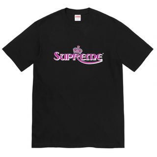 シュプリーム(Supreme)の2023ss.SUMMER TEE Supreme☆Crown Tee 黒M☆(Tシャツ/カットソー(半袖/袖なし))