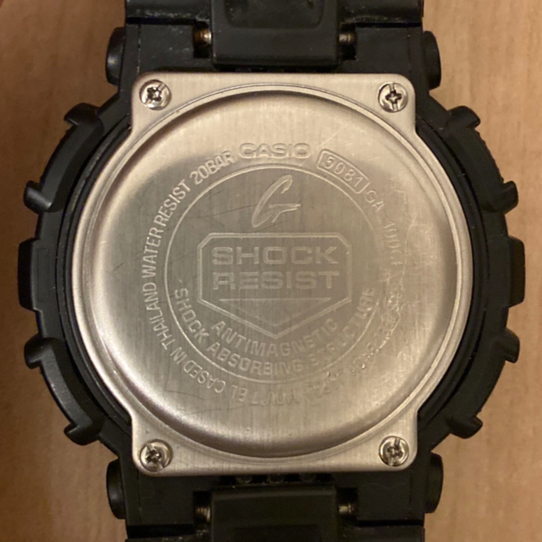 G-SHOCK(ジーショック)のCASIO G-SHOCK GA-100 ブラック　カモフラージュ柄 メンズの時計(腕時計(アナログ))の商品写真