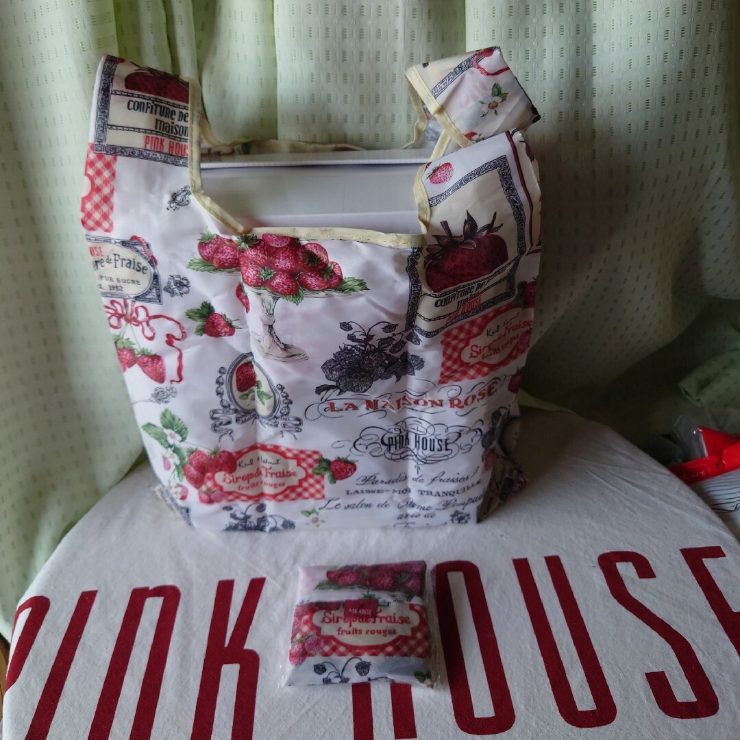 PINK HOUSE(ピンクハウス)のピンクハウス♡ECOバッグ♡新品未使用 レディースのバッグ(エコバッグ)の商品写真