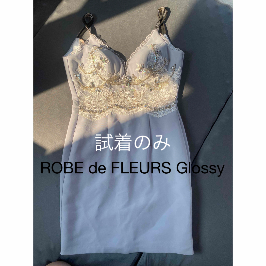 【ROBE de FLEURS Glossy】キャバドレス　ミニドレス新品未使用