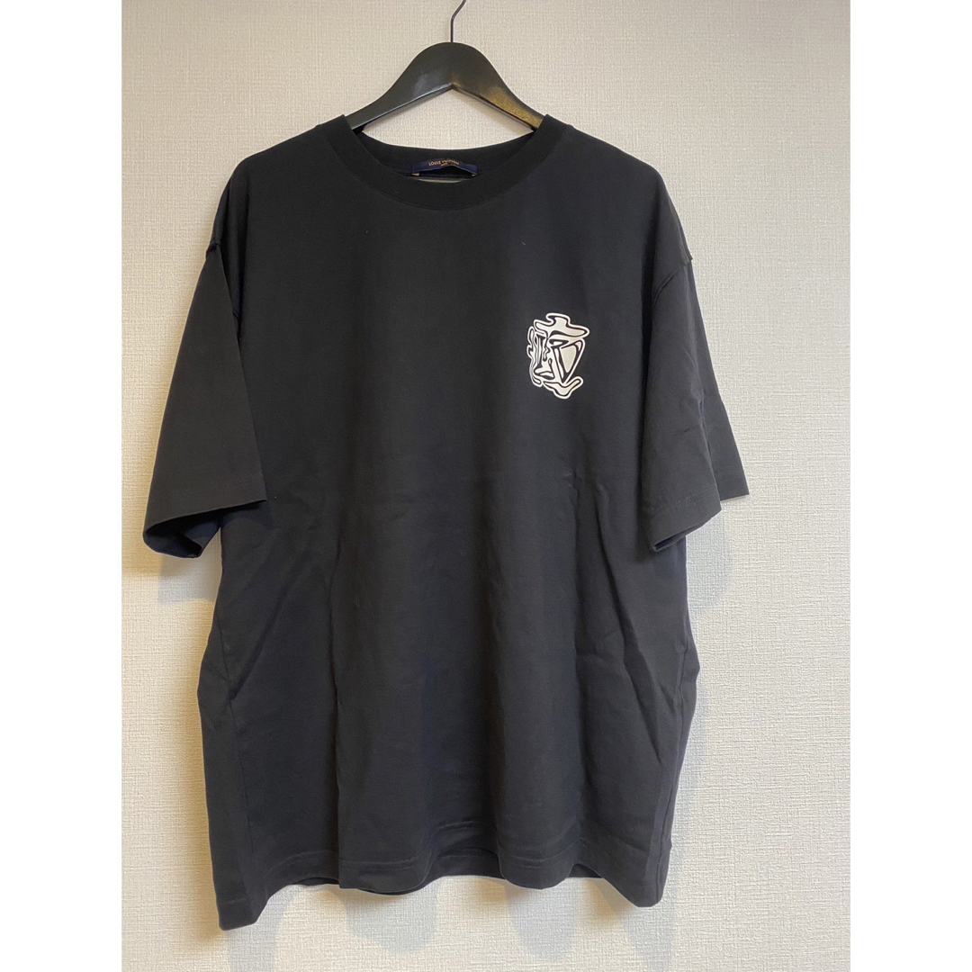 ノワールサイズLVスモークプリンテッドTシャツ