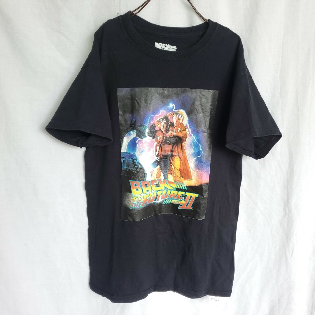 SHIPS×BACKTOTHEFUTURE プリントTシャツ　L ムービー　映画 メンズのトップス(Tシャツ/カットソー(半袖/袖なし))の商品写真