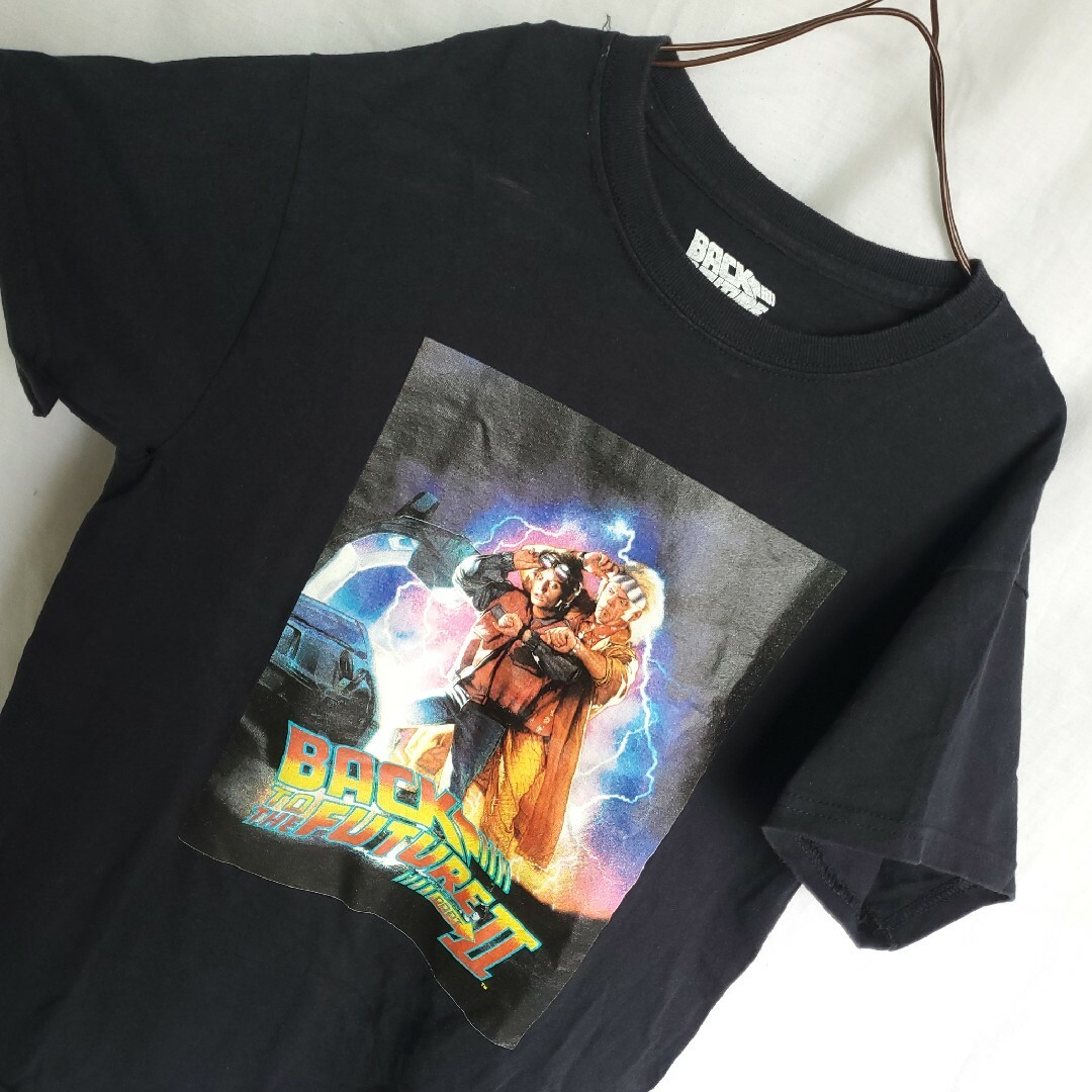 SHIPS×BACKTOTHEFUTURE プリントTシャツ　L ムービー　映画 メンズのトップス(Tシャツ/カットソー(半袖/袖なし))の商品写真