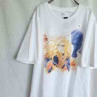 新品 未使用 タグ付 ベルサイユのばら オスカル アニメ Tシャツ ホワイト(Tシャツ(半袖/袖なし))