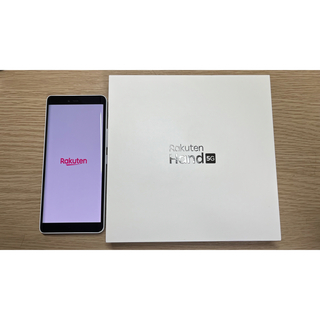 ラクテン(Rakuten)のRakuten Hand 5G WHITE SIM free(スマートフォン本体)