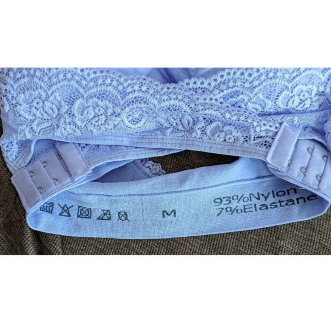 ❤現品限り❤️ナイトブラ パープル Mサイズ 育乳ブラ 夜用ブラ レディースの下着/アンダーウェア(ブラ)の商品写真