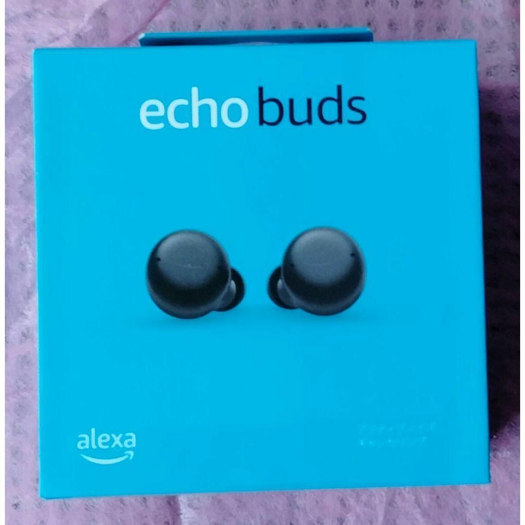 Echo Buds 第2世代 ワイヤレスイヤホン with Alexa ブラック 1