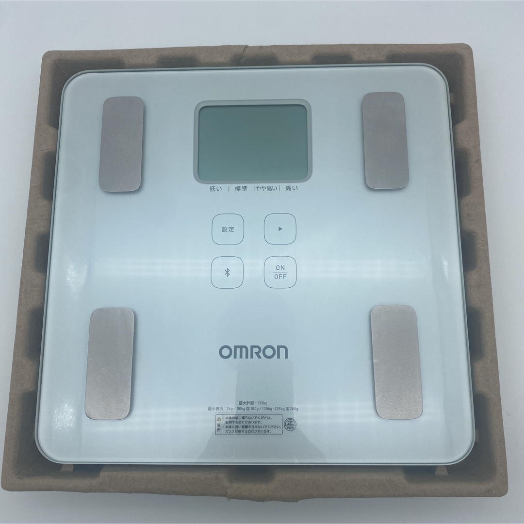 OMRON(オムロン)のあやりん様専用　オムロン　カラダスキャン　HBF-228T-SW OMRON スマホ/家電/カメラの美容/健康(体重計/体脂肪計)の商品写真