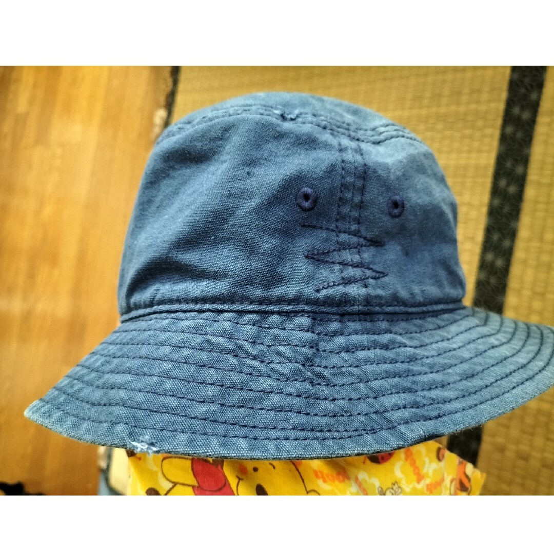 ダメージ加工 バケットハット 日焼け防止 UV対策 メンズの帽子(ハット)の商品写真