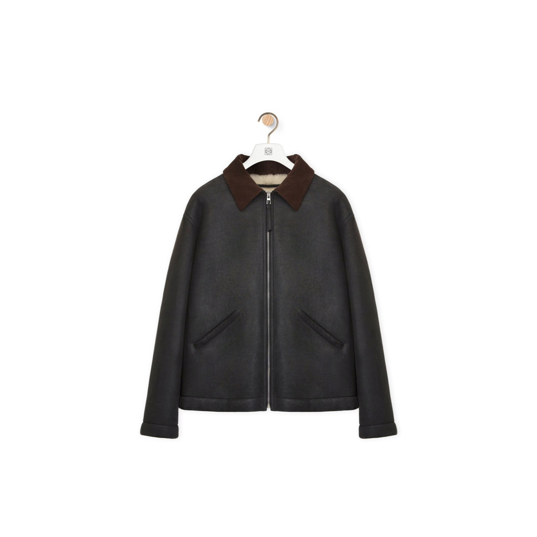LOEWE - ロエベ今期タグ付き新品ムートンジャケット609400円の LOEWE - ロエベ今期タグ付き新品ムートンジャケット609400円の
