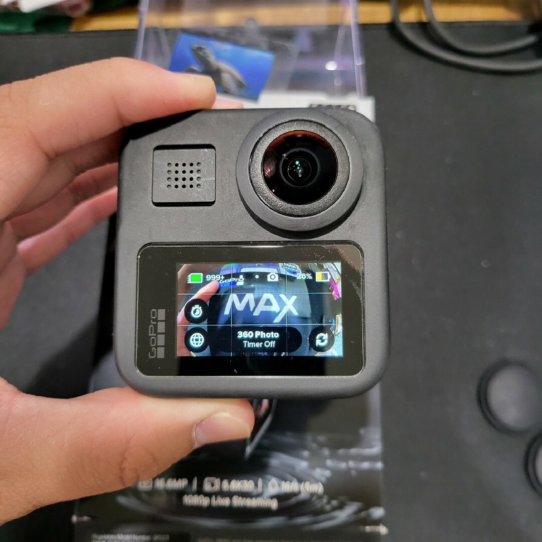 GoPro MAX 予備バッテリ2個付き