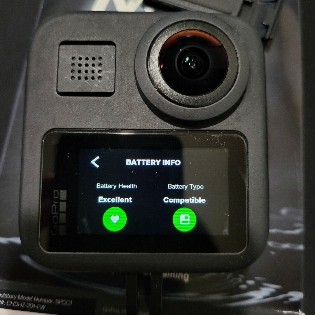 新品 GoPro MAX 純正 バッテリー 2個