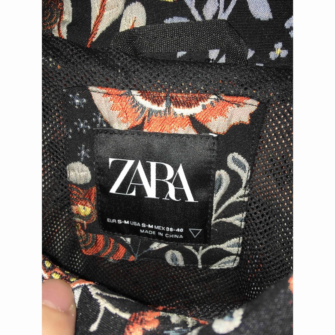 ZARA即完売刺繍スウェットプルオーバー