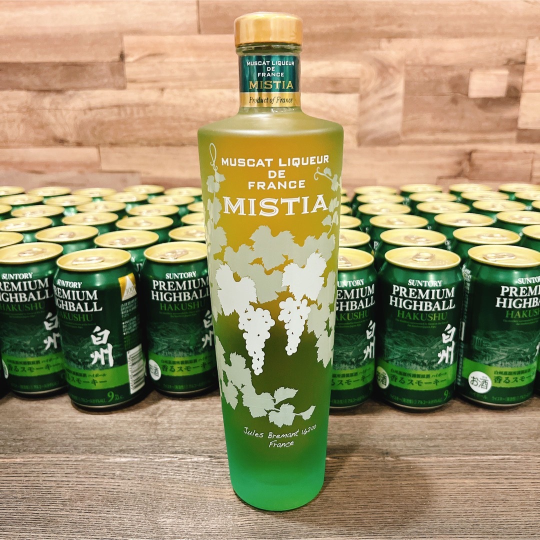 MISTIA ミスティア マスカットリキュール 700ml 未開封 食品/飲料/酒の酒(リキュール/果実酒)の商品写真