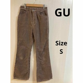 ジーユー(GU)の32a746 ジーユー　GU  レディース　パンツ　チノパン　ブラウン(チノパン)