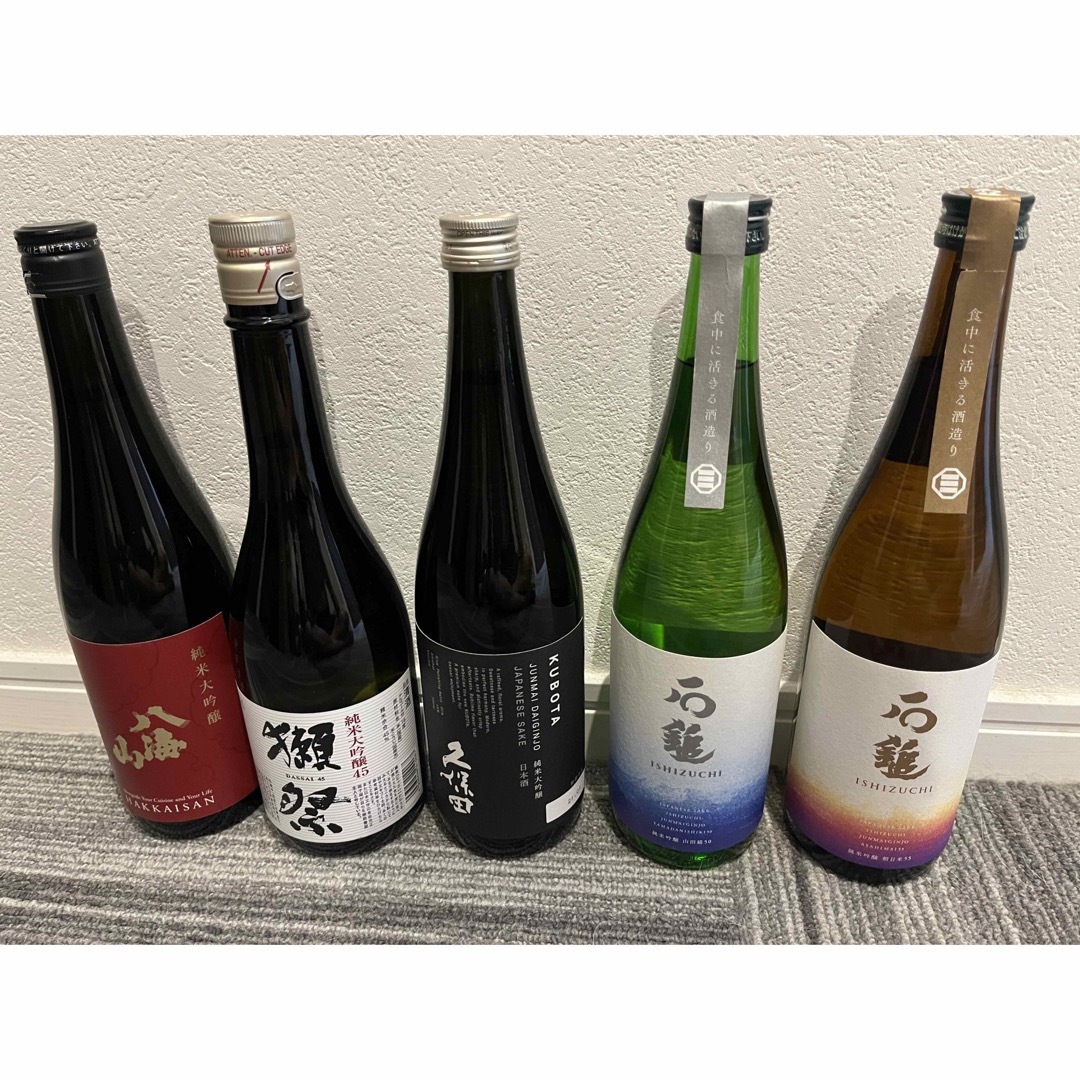 【新品】日本酒　5本セット