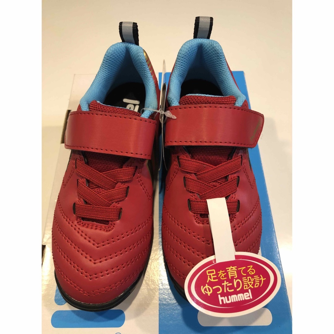 hummel(ヒュンメル)の安全設計　普段履きに【新品】hummel プリアモーレV VTF Jr. スポーツ/アウトドアのサッカー/フットサル(シューズ)の商品写真