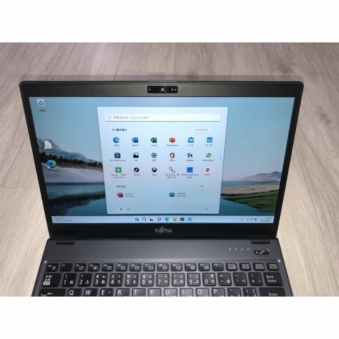 LIFEBOOK U938/S i5-7300U SSD128GB 美品　#2