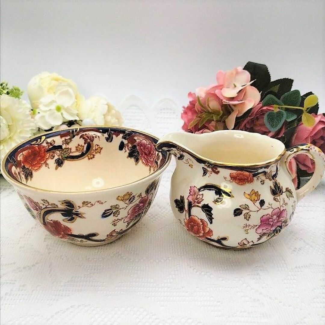 WEDGWOOD - 豪華 美品 メイソンズ クリーマー シュガーボウル